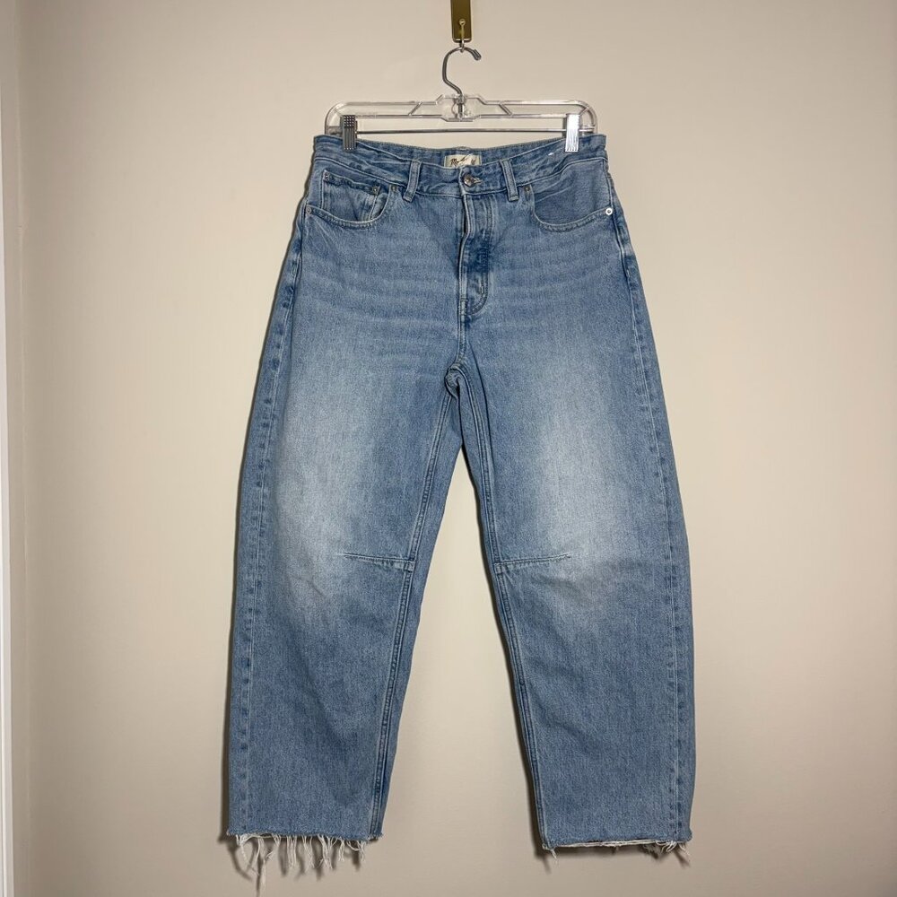 Madewell Light Blue Straight-Leg Jeans